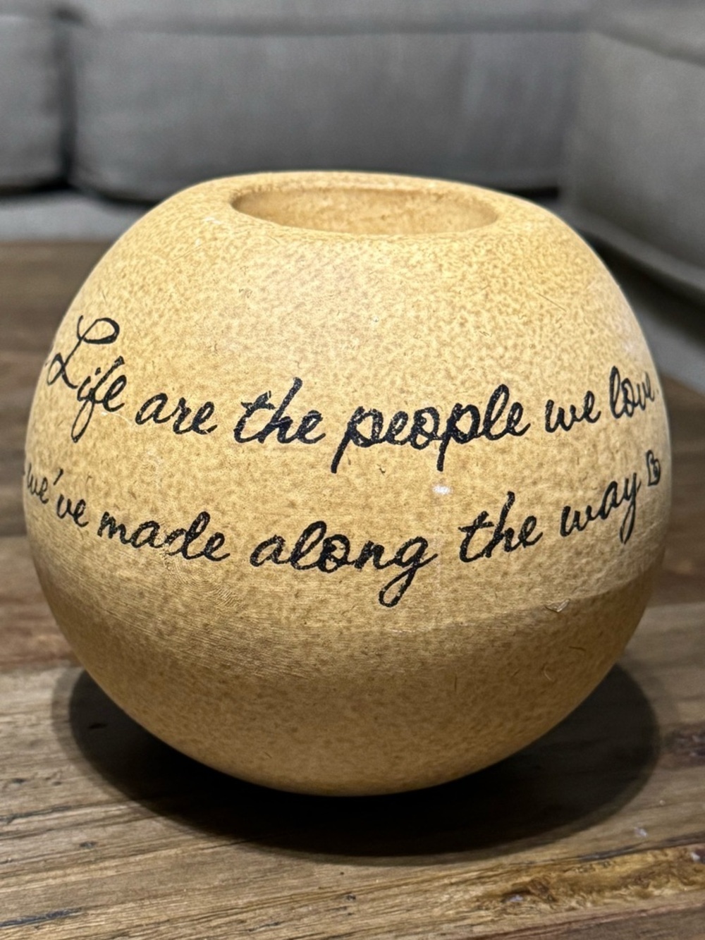 Pavilion “Best Things In Life” Tea Light Candle Holder Sentimental Gifts